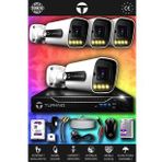 TURKNO 4 Kameralı Navie 4 Dış Kamera Set 2 TB HDD Full HD Renkli Gece Görüşlü Güvenlik Kamerası Sistemi