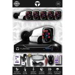 TURKNO 6 Kameralı Pania 6 Dış Kamera Set 320 GB HDD Full HD Gece Görüşlü Güvenlik Kamerası Sistemi