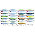 Turko Seabass TR-58 120 mm 17 gr ATS Sistem Rapala Maket Balık