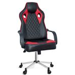 Türksit Spider Krom Ayak Kırmızı Oyuncu Koltuğu