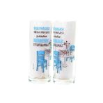 TÜRKÜ HEDİYELİK 2li Yazılı Rakı Bardağı - Rakı Kadehi - Bardak - Kadeh - Rakı Bardağı