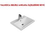 Turkuaz 032000-U 60x45 cm Cerastyle Elite Etajerli Lavabo