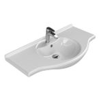 Turkuaz 066600-U 95x50 cm Cerastyle Nil Etajerli Lavabo