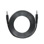 Turkuaz 3.5 mm Siyah 5 mt Aux Kablosu