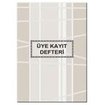 Turkuaz 40 Yaprak Üye Kayıt Defteri