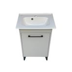 Turkuaz Banyo Ve Tuvalet Mini Lavabo 50*36.5 Cm (Banyo Dolabı Dahil)