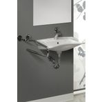 Turkuaz Bedensel Engelli 60x49.5 cm Lavabo