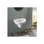 Turkuaz Bella Banyo Lavabo 35X45 Cm (Bella Yarım Ayaklı)