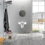 Turkuaz Bella Banyo Lavabo 40X50 Cm (Bella Yarım Ayaklı)