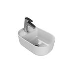 Turkuaz Cerastyle Aqua 42x28 cm Tezgah Üstü Lavabo