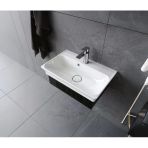 Turkuaz Cerastyle Blue Etajerli Lavabo 60*38 Cm (Seramik Kapak Dahil)