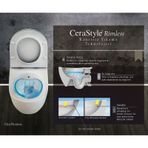 Turkuaz Cerastyle City Rimless Kanalsız Asma Klozet + Kapak