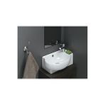 Turkuaz Cerastyle Mini Tezgah Üstü Lavabo 28*45 Cm Gri