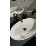 Turkuaz Cerastyle One 67 X 42 Cm Tezgah Üstü Çanak Lavabo Deliksiz