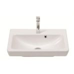 Turkuaz Cerastyle Porto 35x55 cm Etajerli Lavabo