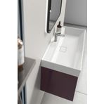 Turkuaz Cerastyle Sharp 80 cm Etajerli Lavabo