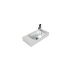 Turkuaz Cerastyle Sharp Etajer Uyumlu Damlalıklı Lavabo 60X30 Cm
