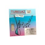 Turkuaz Cg418 0.18 Mm Pyramid + Pyramid Bamlı Takım Tel Kısa Sap Bağlama Teli 018