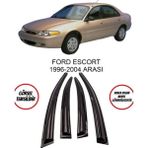 Turkuaz Ford Escort 1996-2004 Oto Cam Rüzgarlık 4 Lü Takım
