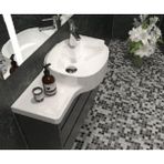 Turkuaz Harmony Etajerli Lavabo 100X37,5X26,4 Cm (Sağdan Hazneli) Beyaz
