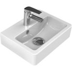 Turkuaz Mini Lavabo 28 x 37 cm - Beyaz