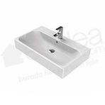 Turkuaz Pinto Etajerli 75 cm Lavabo