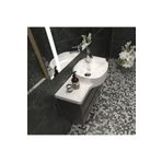 Turkuaz Seramik 100x37.5 cm Cerastyle Harmony Etajerli Lavabo