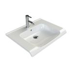 Turkuaz Seramik Cerastyle Anova 65 x 50 cm Etajerli Lavabo