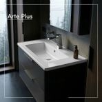 Turkuaz Seramik Cerastyle Arte Plus 65 x 45 cm Dolap Uyumlu Lavabo