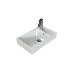 Turkuaz Seramik Cerastyle Dolap Uyumlu & Tezgah Üstü Sharp Seri Lavabo 50X30 044300-U