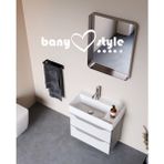 Turkuaz Seramik Cerastyle Sharp 65 x 38 cm Dolap Uyumlu Lavabo