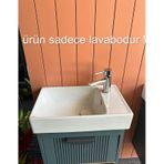 Turkuaz Seramik Cerastyle Sharp Mini 50 x 25 cm Lavabo