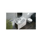 Turkuaz Seramik Lila 100 cm Etajerli Lavabo