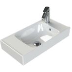 Turkuaz Seramik Sharp 60X30 cm Sağ Delikli Lavabo