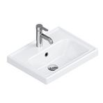Turkuaz Seramik Turkuaz Frame Lavabo 50X38 Cm. Beyaz