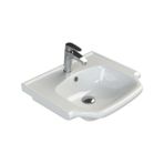 Turkuaz Seramik Yeni Klasik 55 cm Etajerli Lavabo