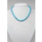 Turkuaz Taşı Kolye Royal Quality 8mm (Klipsli)