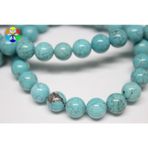 Turkuaz Taşı YARIM Dizi Royal Quality 8mm (18cm uzunluğundadır)