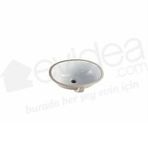 Turkuaz Tezgah Altı 35 cm Lavabo