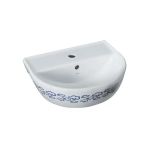 Turkuaz Yumurcak Banyo Lavabo 35X45 Cm
