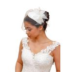Turkuaz(278) Gelin Kep, Vualet, Şapka, Nikah Ve Dış Çekim Şapka