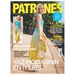 Turkuvaz Patrones Sanat Dergisi 16. Sayı 2025 Yaz Modası 70 Sayfa Ciltli