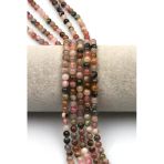 Turmalin Doğal Taş Dizi 4 Mm Küre Kesim - Dz-0997