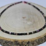 Turmalin Taşı Karışık Renkler Rondela Faset Kesim 3.5*2.5mm Yarım Dizi (17CM Uzunluğundadır)