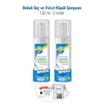 Turmepa 2 Adet Bebek Saç ve Vücut Köpük Şampuanı 150 ML ve ROSIE