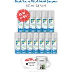 Turmepa Bebek Saç ve Vücut Köpük Şampuanı 13 Al 11 Öde 150 ml ve Rosıe - Beyaz - 1 - 5 Yaş