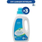 Turmepa Sıvı Çamaşır Deterjanı 2 Lt x 3