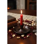 TURNA BAKIR Metal Nostalji Mumluk & El Şamdanı Kendinden Iğneli Acı Kahve Oksit Kulp Turna2623-3