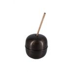 Turna Bakır TURNA0485-3 250 ml Apple Cocktail Oksit Düz Pipetli Bardak