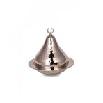 Turna Bakır TURNA5824-2 14 cm Heybeli Nikel El Dövme Şekerlik